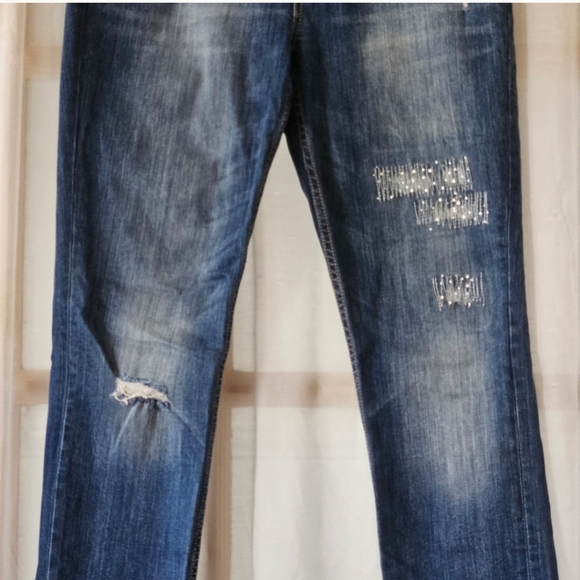 📌116 AEROPOSTALE BAYLA SKINNY JEANS SIZE 13/14 - Picture 5 of 14
